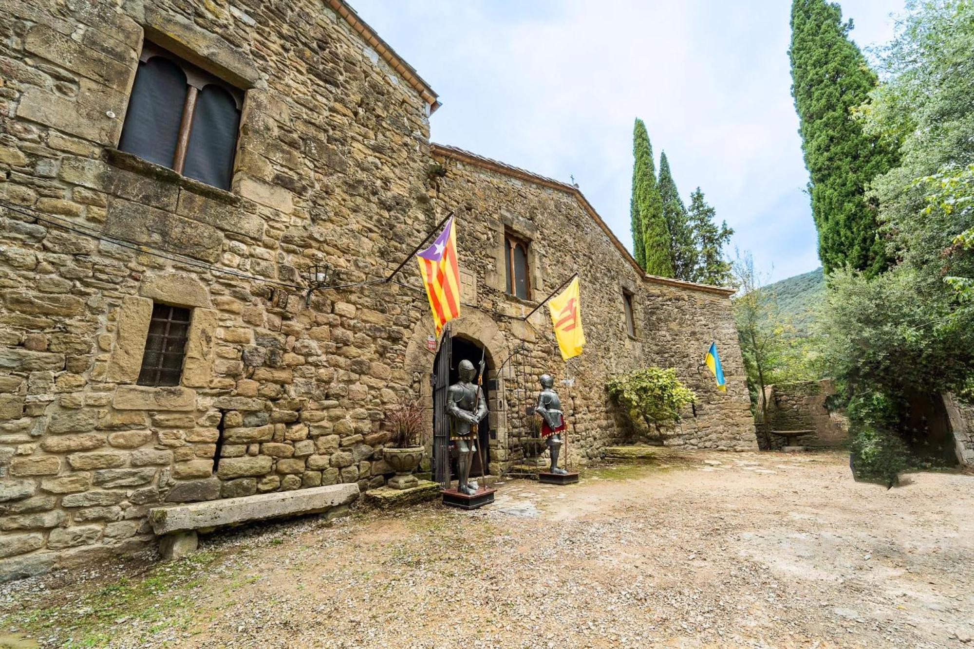 Castell In Girona Villa Sant Miquel de Campmajor Exterior photo