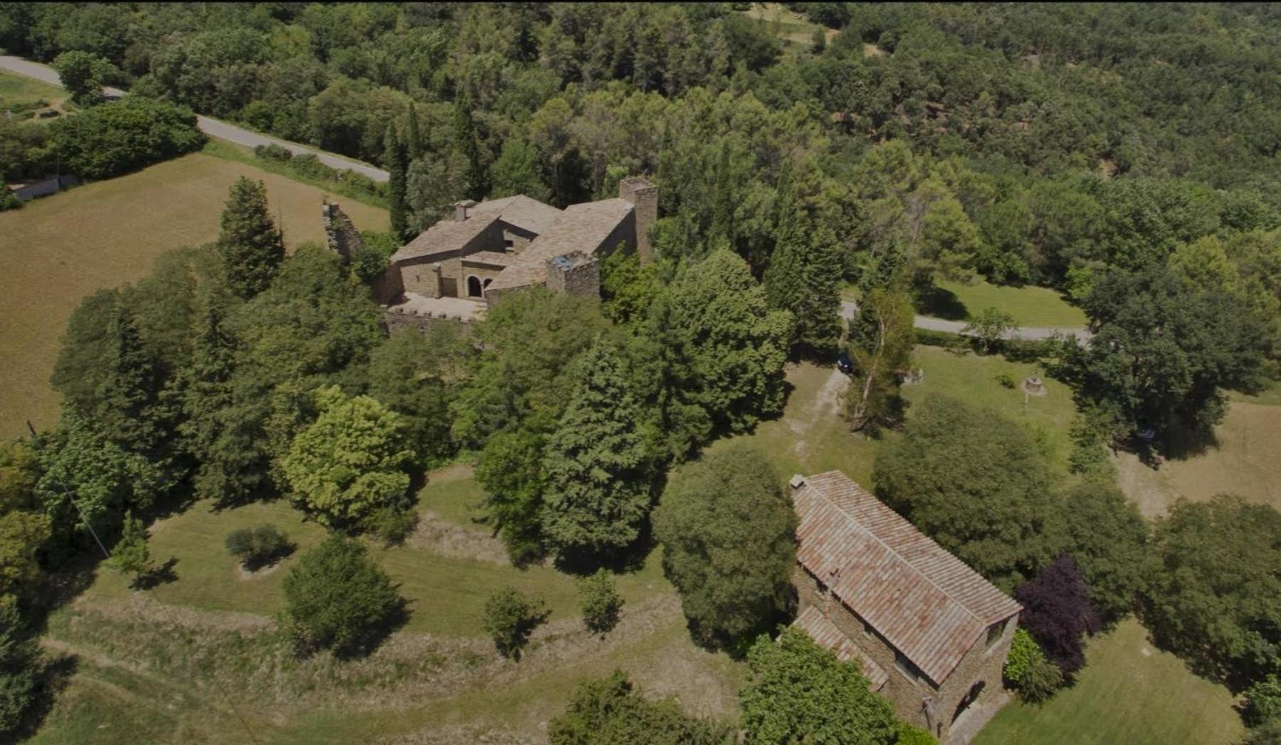 Castell In Girona Villa Sant Miquel de Campmajor Exterior photo
