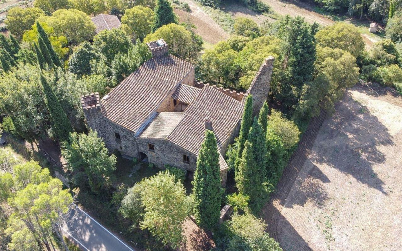 Castell In Girona Villa Sant Miquel de Campmajor Exterior photo